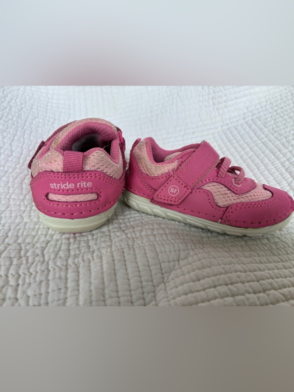 Stride Rite Girls Pink Athletic Sneakers